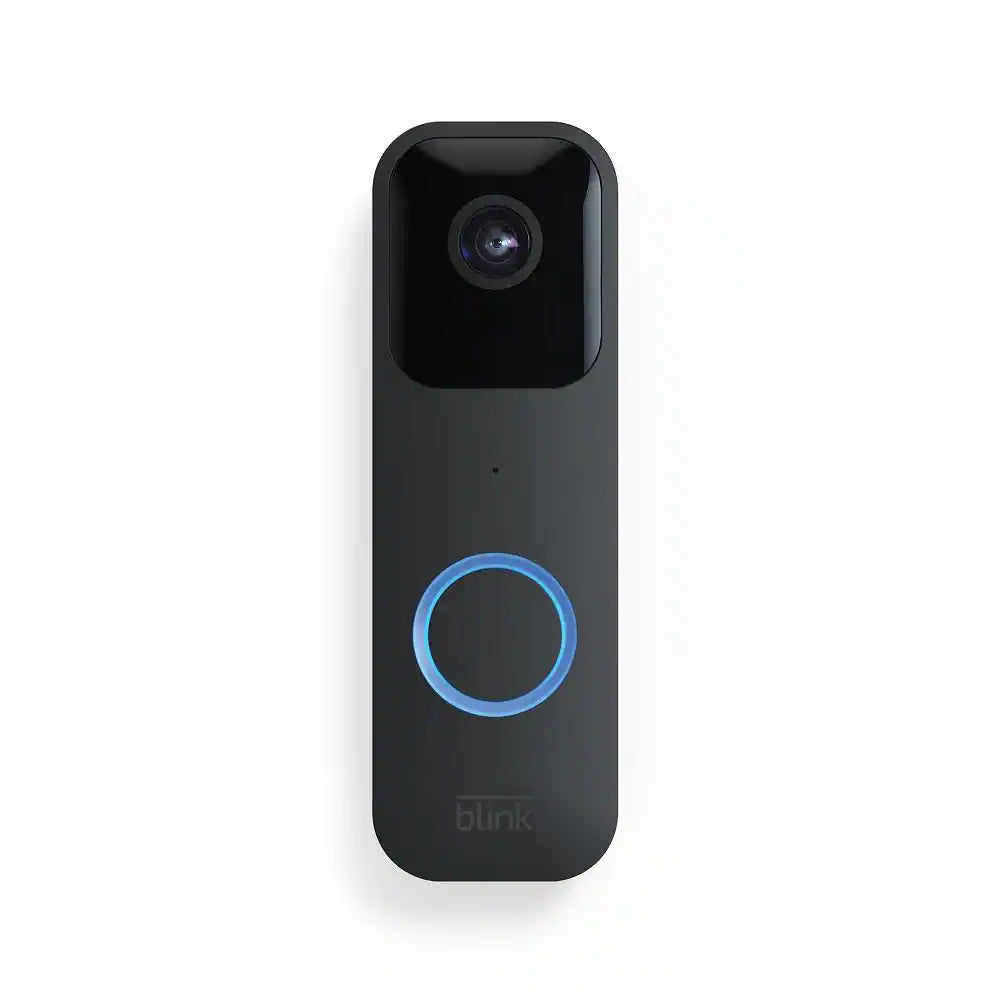 Video Doorbell plus Sync Module 2 - Battery or Wired - Smart Wi-Fi HD Video Doorbell Camera System in Black